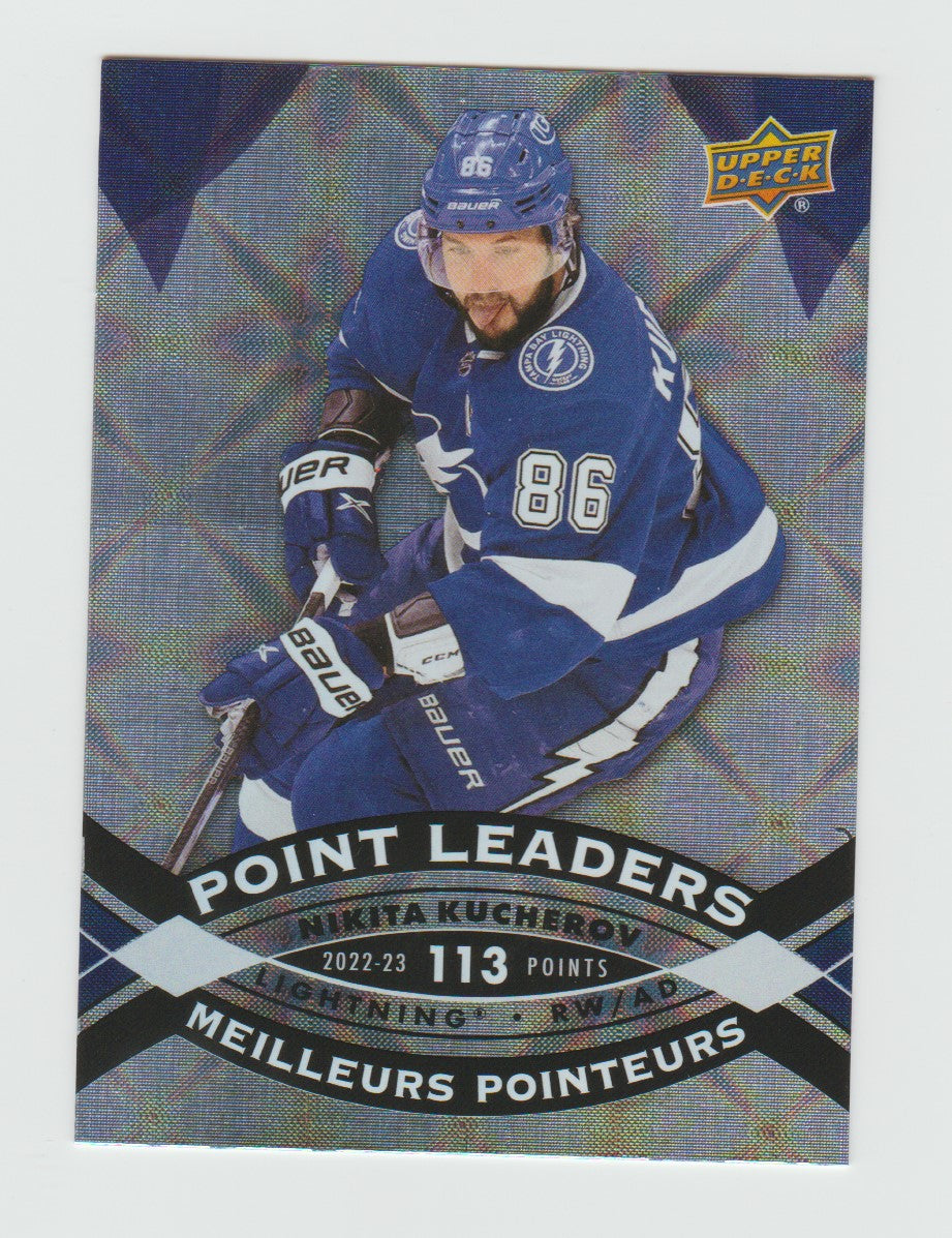 2023-24 Upper Deck Tim Hortons Point Leaders #PL-17 Nikita Kucherov