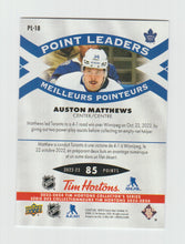 Load image into Gallery viewer, 2023-24 Upper Deck Tim Hortons Point Leaders #PL-18 Auston Matthews
