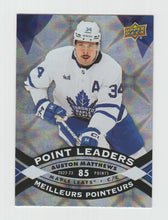 Load image into Gallery viewer, 2023-24 Upper Deck Tim Hortons Point Leaders #PL-18 Auston Matthews
