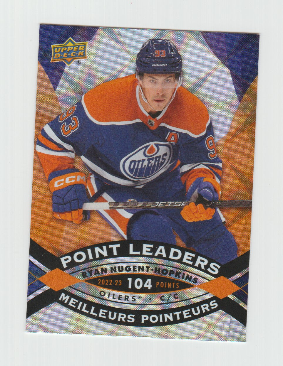 2023-24 Upper Deck Tim Hortons Point Leaders #PL-3 Ryan Nugent-Hopkins