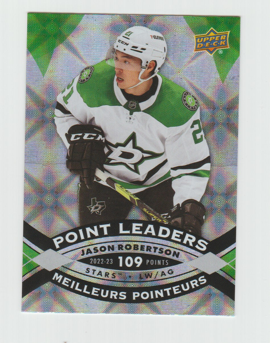 2023-24 Upper Deck Tim Hortons Point Leaders #PL-4 Jason Robertson