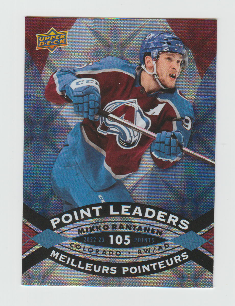 2023-24 Upper Deck Tim Hortons Point Leaders #PL-6 Mikko Rantanen