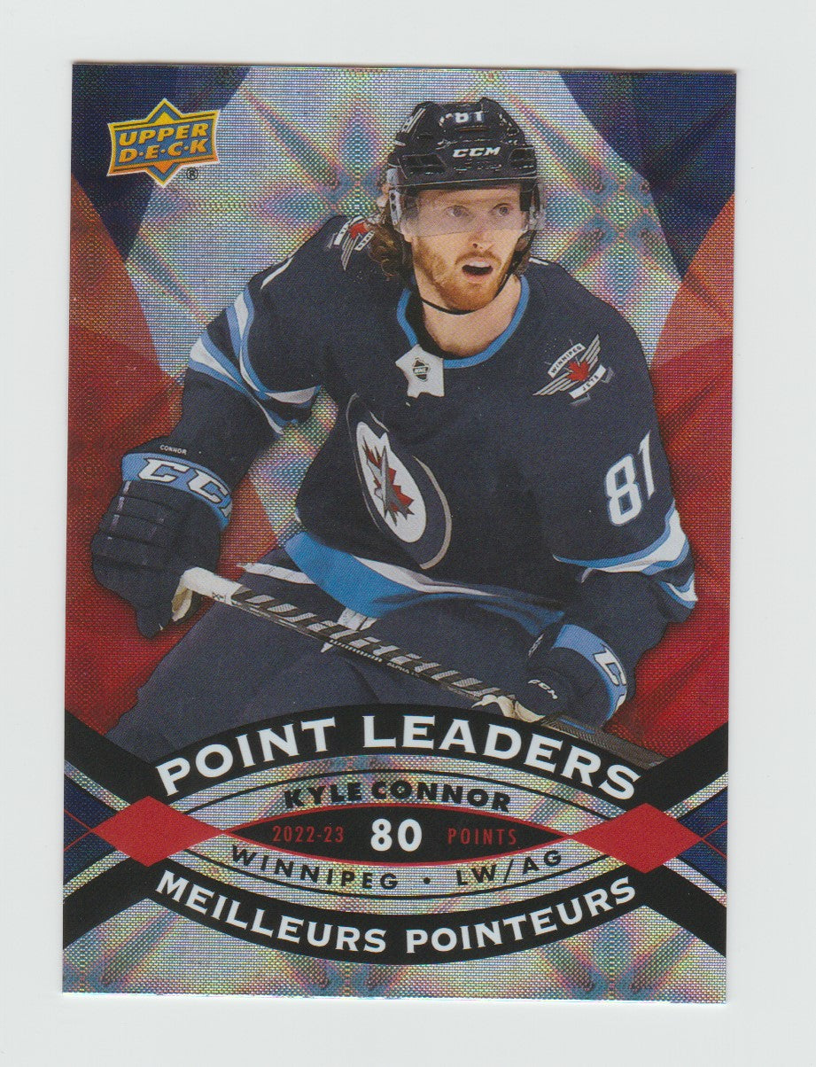 2023-24 Upper Deck Tim Hortons Point Leaders #PL-7 Kyle Connor