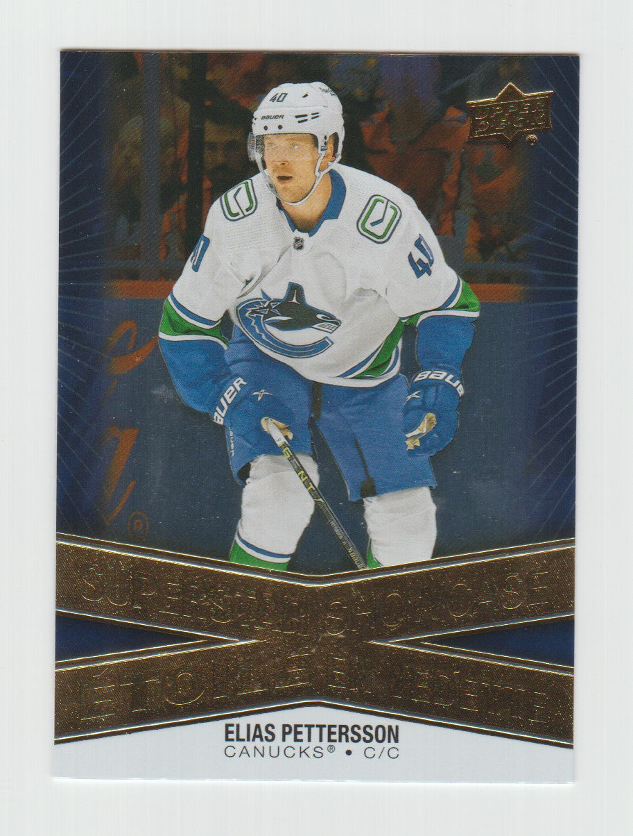 2023-24 Upper Deck Tim Hortons Superstar Showcase #SS-10 Elias Pettersson