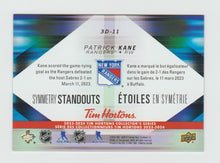 Load image into Gallery viewer, 2023-24 Upper Deck Tim Hortons Symmetry Standouts #3D-11 Patrick Kane
