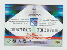 Load image into Gallery viewer, 2023-24 Upper Deck Tim Hortons Symmetry Standouts #3D-13 Adam Fox
