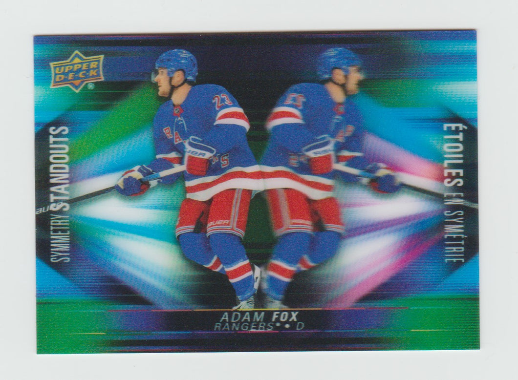 2023-24 Upper Deck Tim Hortons Symmetry Standouts #3D-13 Adam Fox