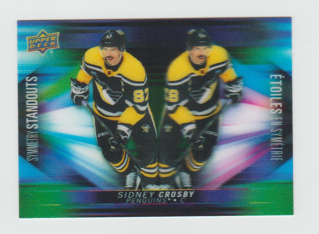 2023-24 Upper Deck Tim Hortons Symmetry Standouts #3D-14 Sidney Crosby