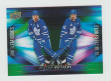 Load image into Gallery viewer, 2023-24 Upper Deck Tim Hortons Symmetry Standouts #3D-16 Auston Matthews
