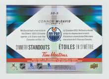 Load image into Gallery viewer, 2023-24 Upper Deck Tim Hortons Symmetry Standouts #3D-5 Connor McDavid
