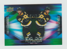 Load image into Gallery viewer, 2023-24 Upper Deck Tim Hortons Symmetry Standouts #3D-7 David Pastrnak
