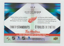 Load image into Gallery viewer, 2023-24 Upper Deck Tim Hortons Symmetry Standouts #3D-8 Moritz Seider
