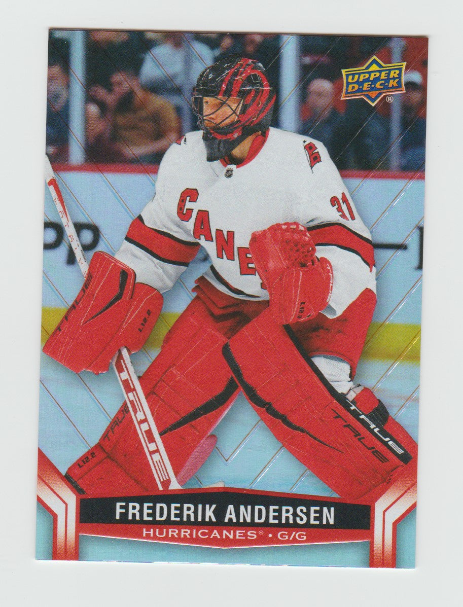 2023-24 Upper Deck Tim Hortons #100 Frederik Andersen