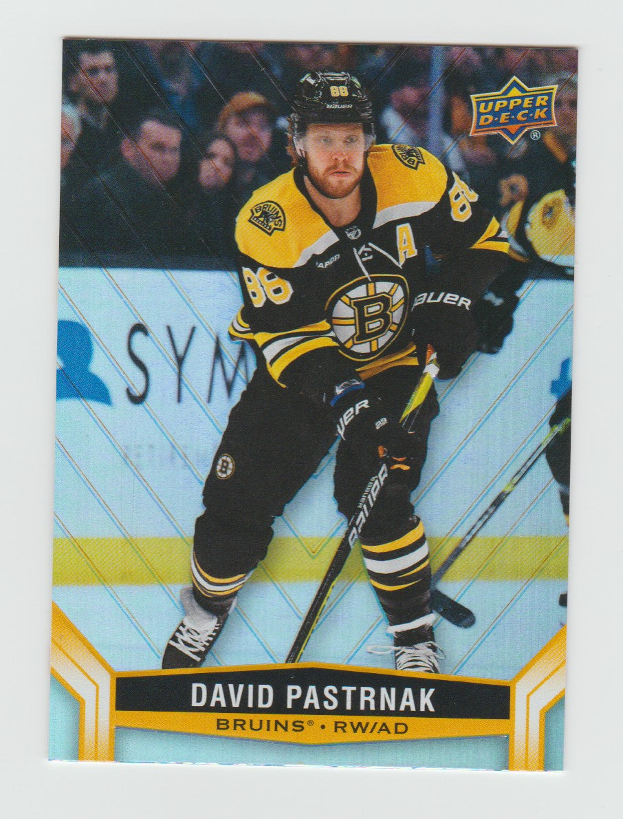 2023-24 Upper Deck Tim Hortons #119 David Pastrnak