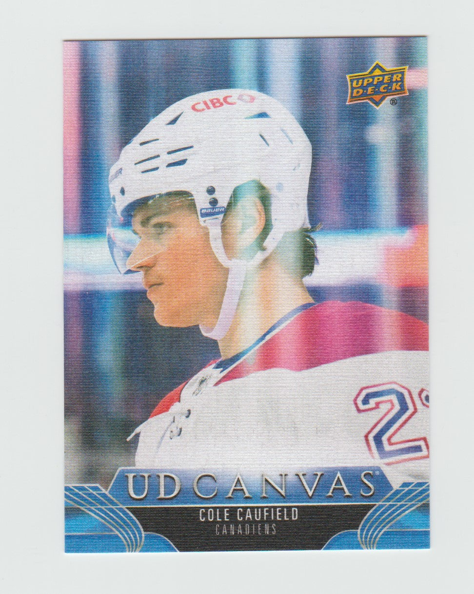 2023-24 Upper Deck UD Canvas #C40 Cole Caufield