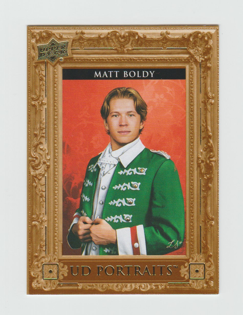 2023-24 Upper Deck UD Portraits #P-2 Matt Boldy