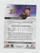 Load image into Gallery viewer, 2023-24 Upper Deck Young Guns #220 Drew Helleson
