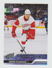 Load image into Gallery viewer, 2023-24 Upper Deck Young Guns #228 Simon Edvinsson
