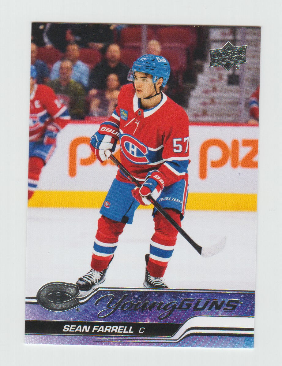 2023-24 Upper Deck Young Guns #234 Sean Farrell