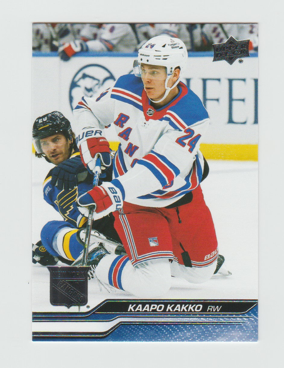 2023-24 Upper Deck #123 Kaapo Kakko