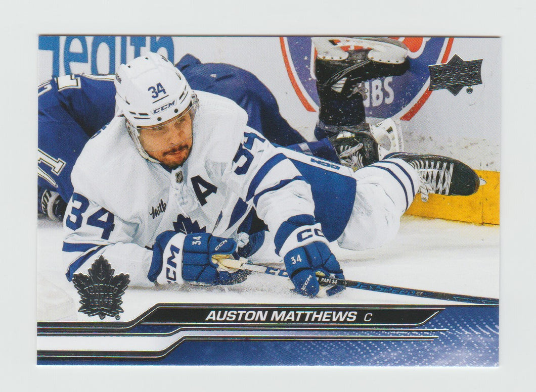 2023-24 Upper Deck #167 Auston Matthews