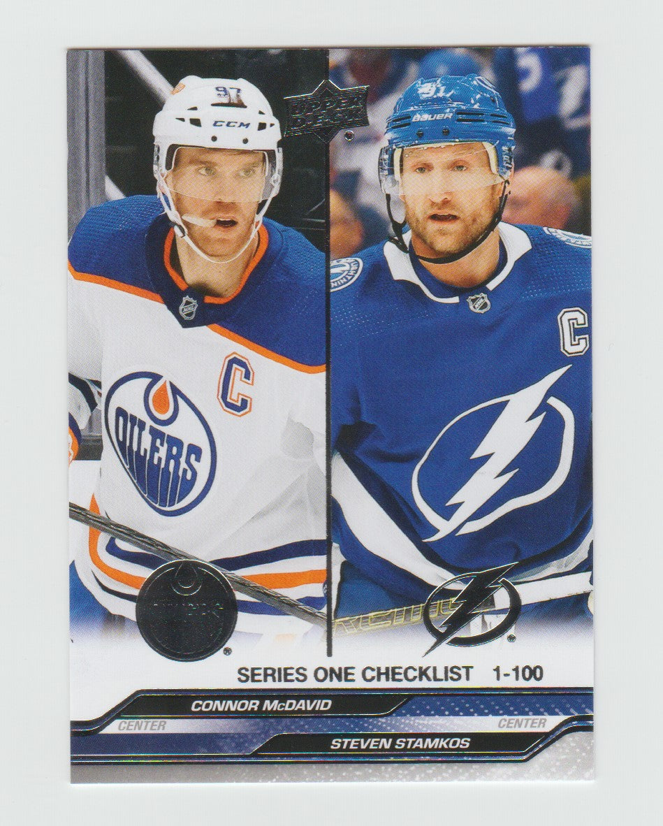 2023-24 Upper Deck #199 Connor McDavid - Steven Stamkos