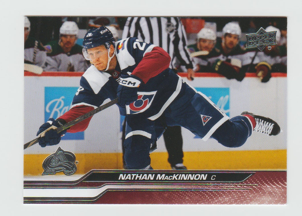 2023-24 Upper Deck #42 Nathan MacKinnon