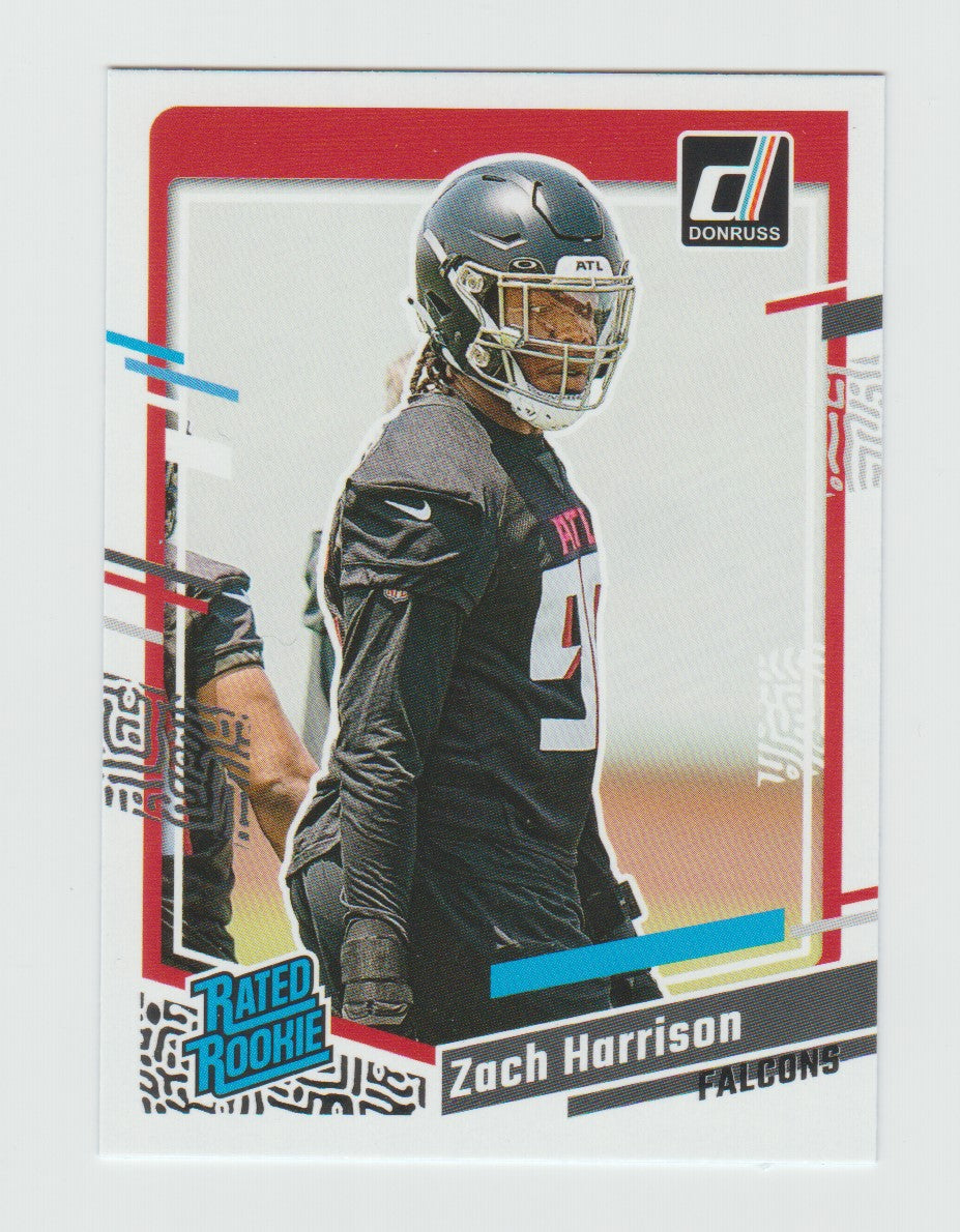 2023 Donruss Rated Rookie #306 Zach Harrison