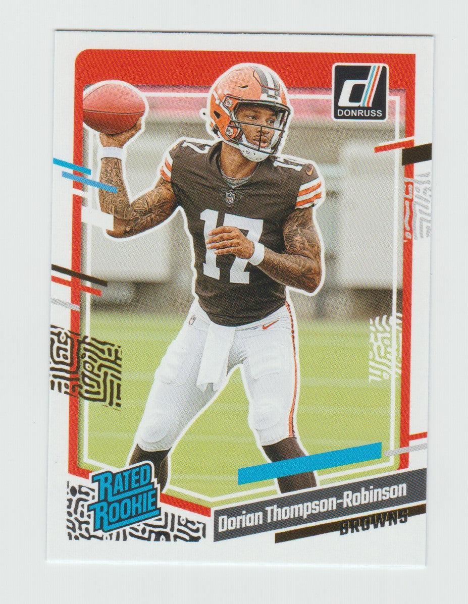 2023 Donruss Rated Rookie #322 Dorian Thompson-Robinson