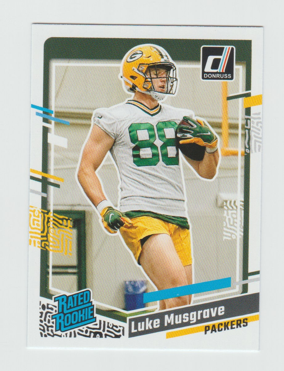 2023 Donruss Rated Rookie #337 Luke Musgrave