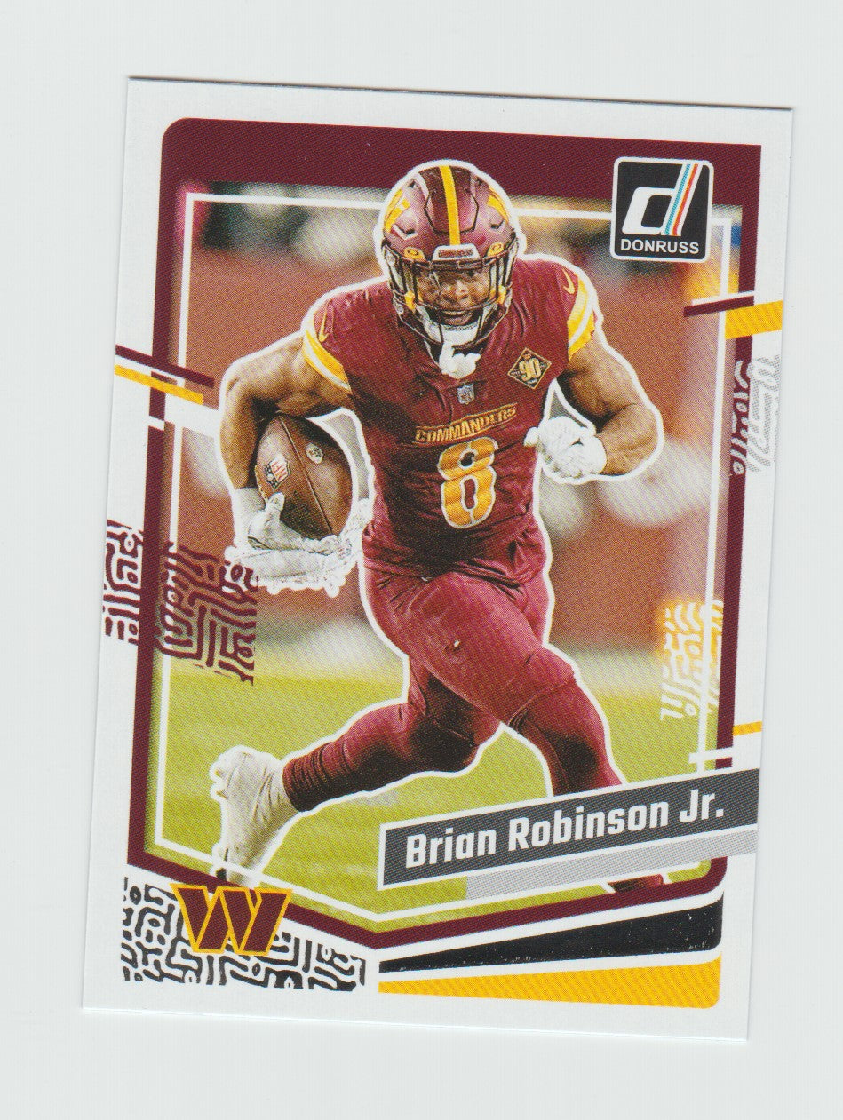 2023 Donruss #292 Brian Robinson Jr.