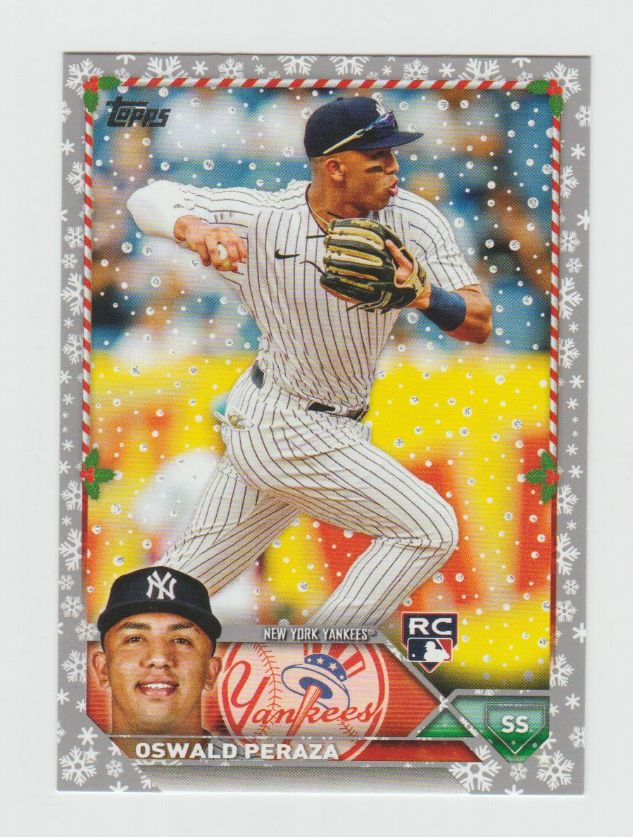 2023 Topps Holiday Metallic #H157 Oswald Peraza