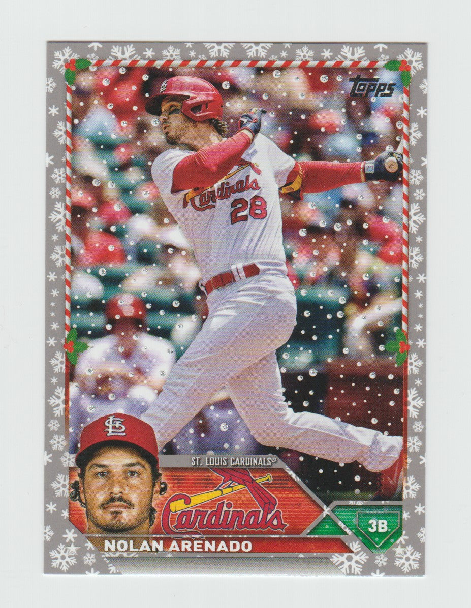 2023 Topps Holiday Metallic #H170 Nolan Arenado