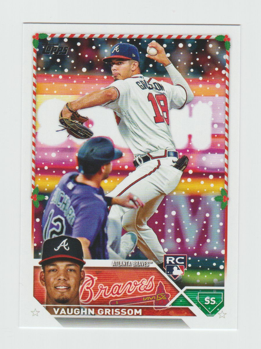 2023 Topps Holiday RC #H107 Vaughn Grissom