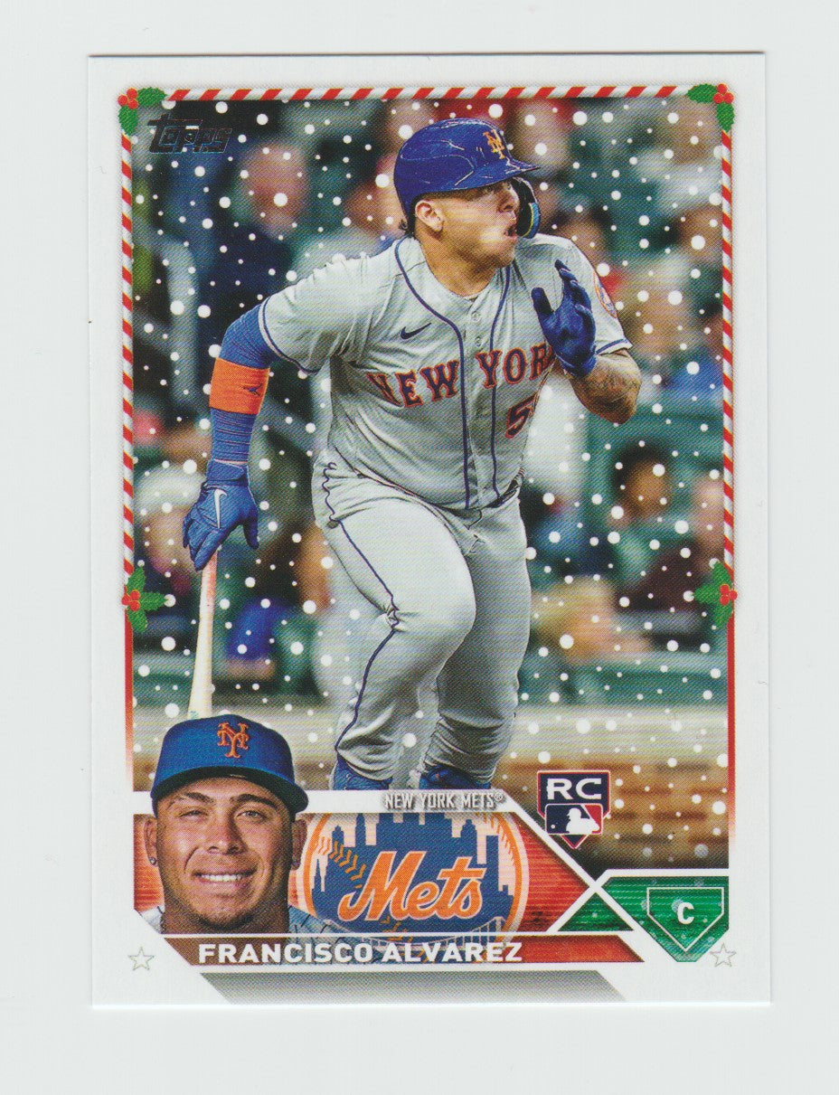 2023 Topps Holiday RC #H111 Francisco Alvarez