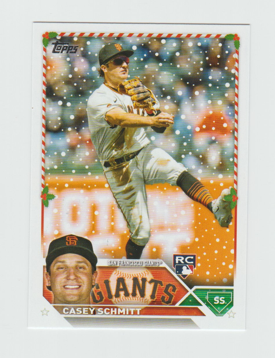 2023 Topps Holiday RC #H114 Casey Schmitt