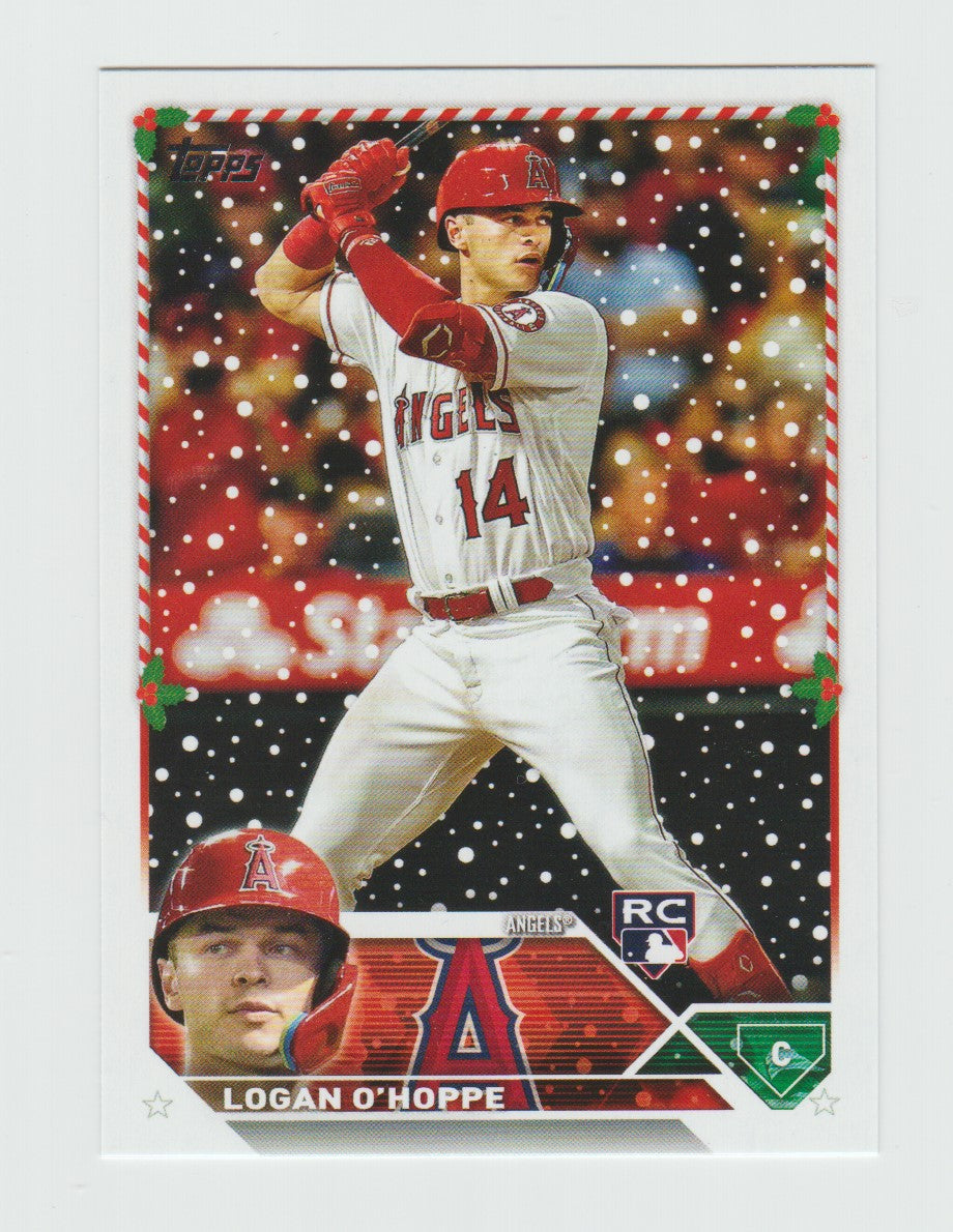 2023 Topps Holiday RC #H144 Logan O'Hoppe