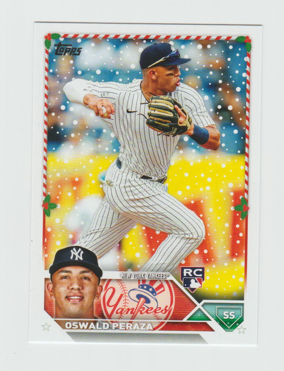 2023 Topps Holiday RC #H157 Oswald Peraza