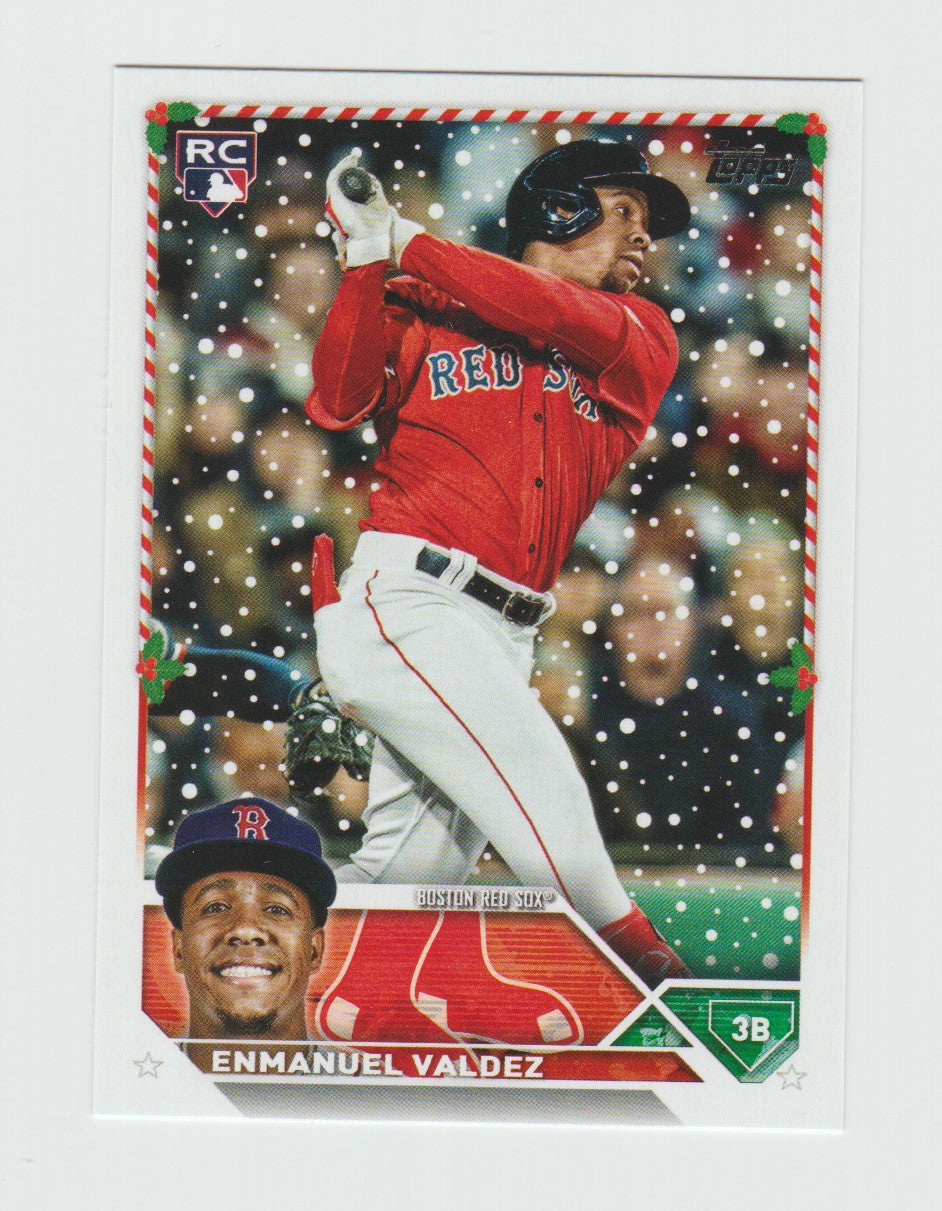 2023 Topps Holiday RC #H171 Enmanuel Valdez