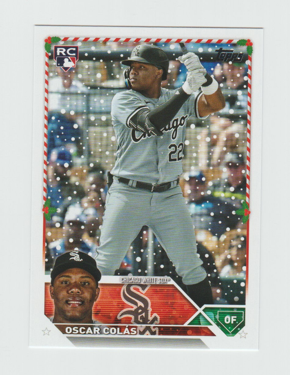 2023 Topps Holiday RC #H179 Oscar Colas