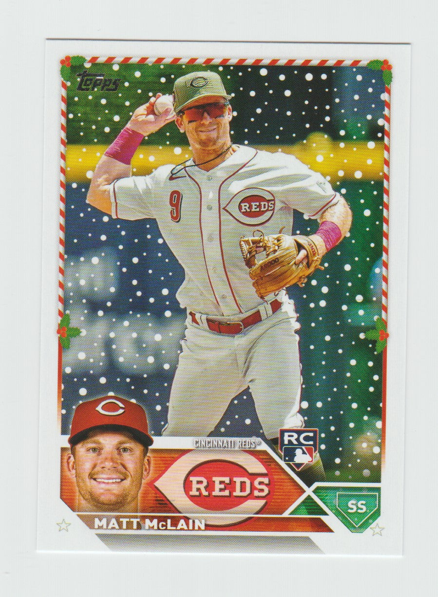 2023 Topps Holiday RC #H196 Matt McLain