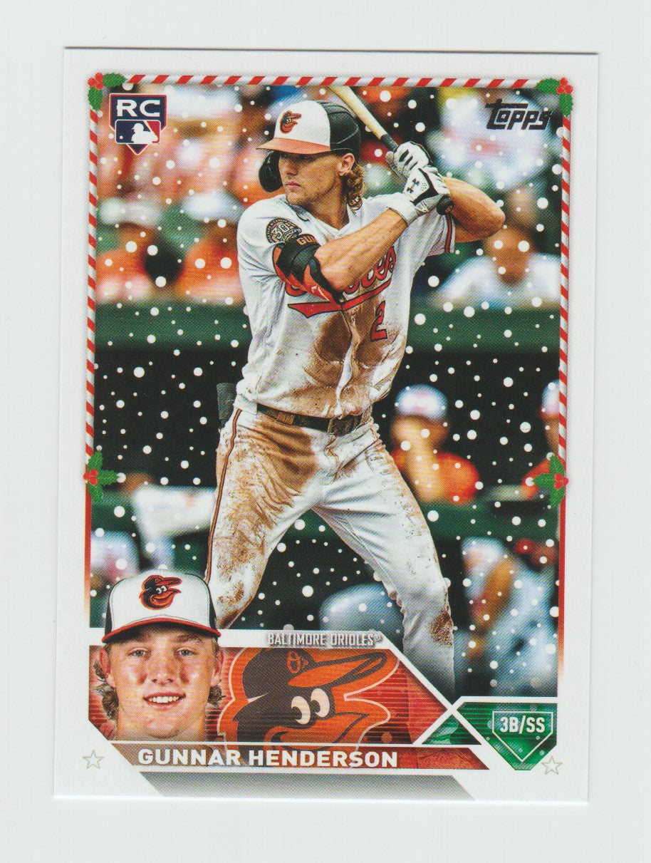 2023 Topps Holiday RC #H4 Gunnar Henderson