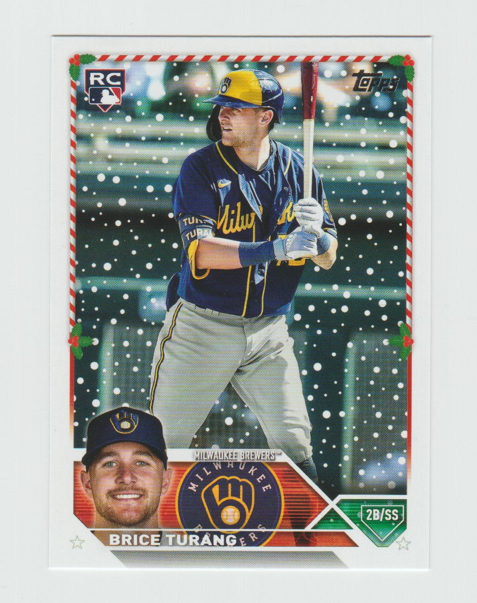 2023 Topps Holiday RC #H52 Brice Turang