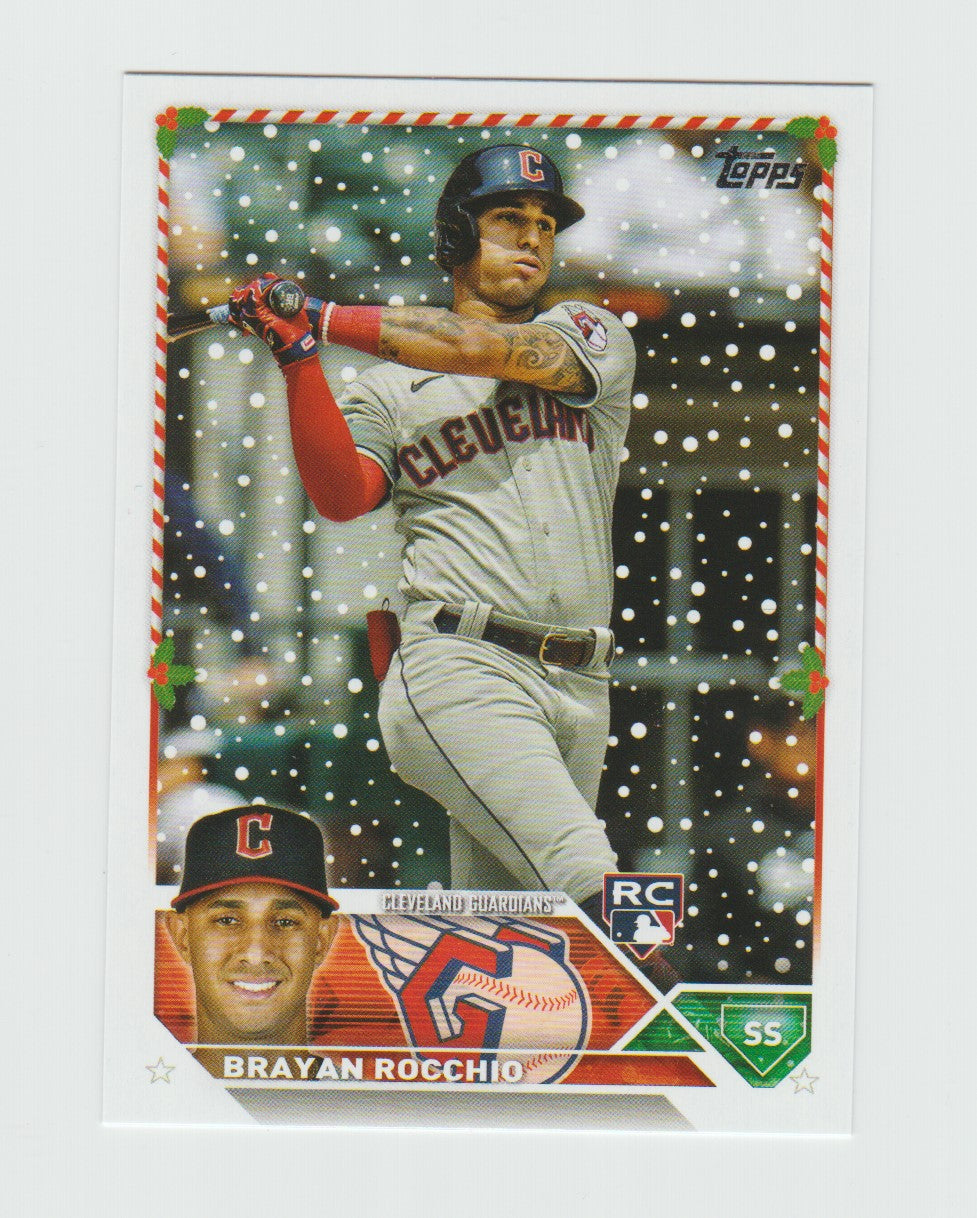 2023 Topps Holiday RC #H63 Brayan Rocchio