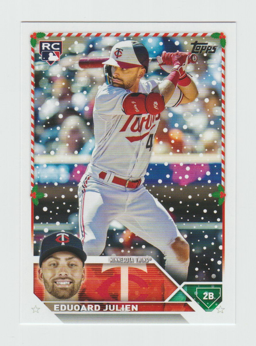 2023 Topps Holiday RC #H69 Eduoard Julien