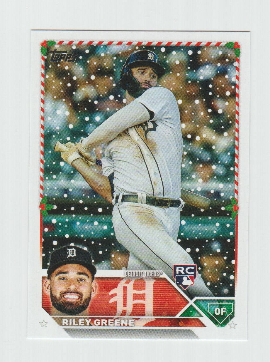 2023 Topps Holiday RC #H70 Riley Greene