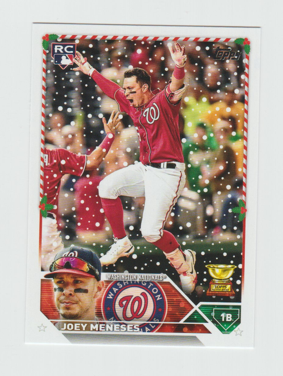 2023 Topps Holiday RC #H80 Joey Meneses