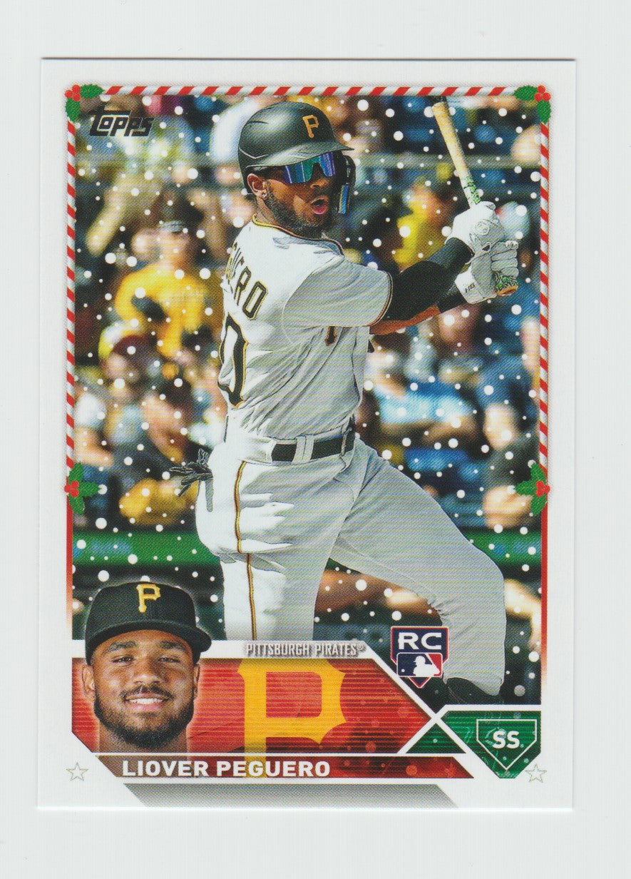 2023 Topps Holiday RC #H89 Liover Peguero