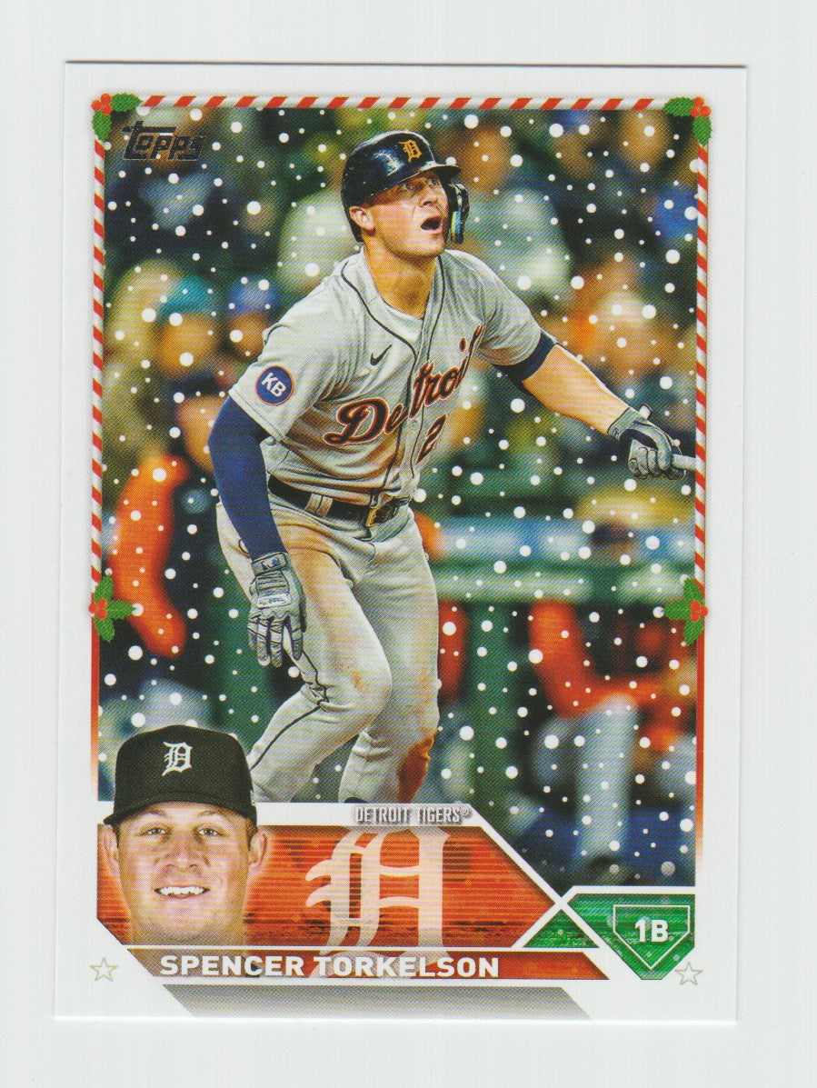 2023 Topps Holiday #H108 Spencer Torkelson