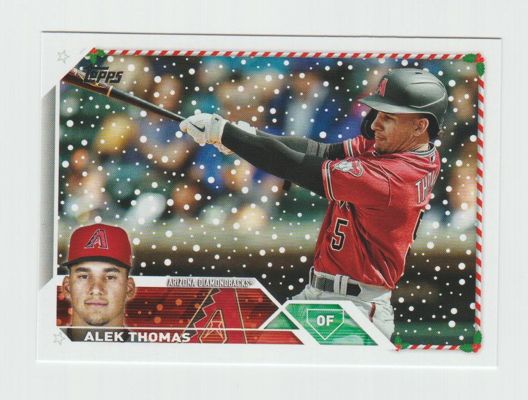 2023 Topps Holiday #H10 Alek Thomas